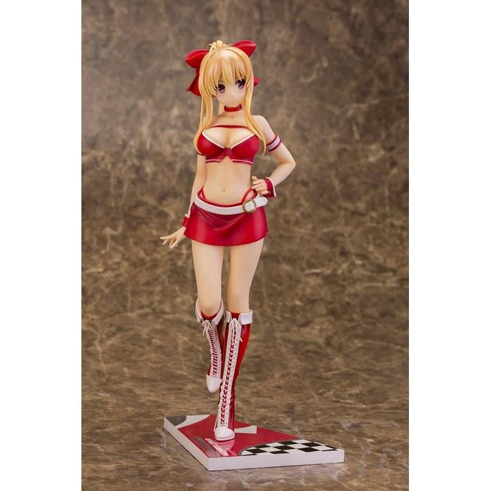 SKYTUBE Comic Ahun Mizuhara Erika Racing Girl Ver. Figure by Fukazaki Kuruto 1/6 Scale PVC Painted 280mm White