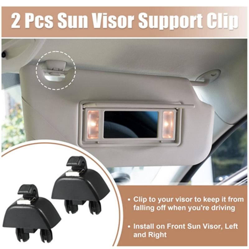 2/10 Pezzi Per A6 C6 Passat B7 Polo Up Citigo Rapid Seat Mii 6Rd857561Y20 6R0857561Y20 Ganci Clip Porta Appendi Sole