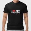 I Love My Girlfriend T-Shirt Cute Valentine Gift Boyfriend Couple Tee