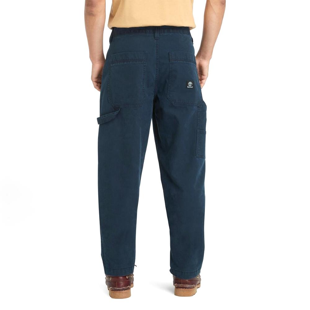 TIMBERLAND Men'S Washed Canvas Stretch Pants Dark Sapphire_Tb0A5Tjb4331