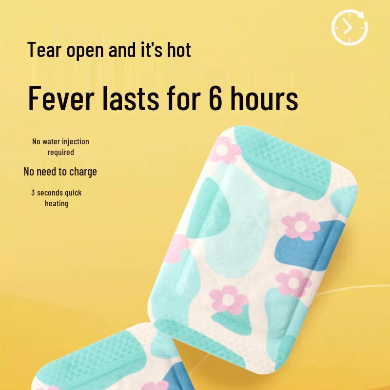 Self-Heating Portable Hand Warmer Patch - Wearable & Disposable Winter Accessory