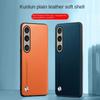 Carbon Fiber Plain Leder Telefon Fällen Für Sony Xperia 10 VI 5 V 1 IV Matte Silikon Weiche Stoßstange Abdeckung Für sony Xperia 1 VI 10 V 5 IV