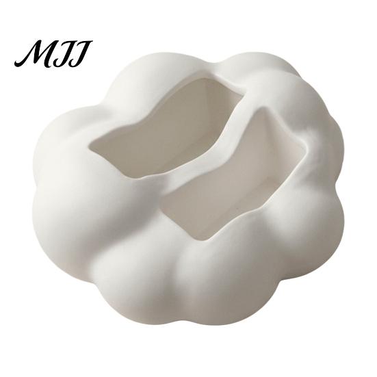 Holdbar PLA Opbevaring 3D Printet Skyform Skrivebordsorganisator, Sød Fjernbetjeningsholder Pladsbesparende Organisator med Dobbelt Rum, Multifunktionel Caddy