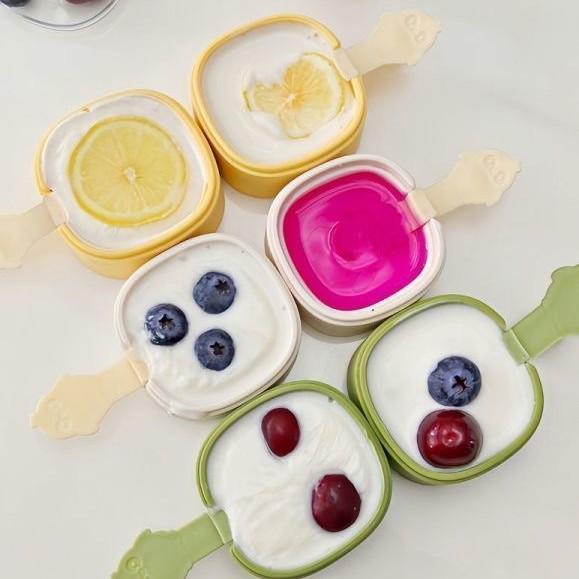 Kids' Cute Cheese Stick Popsicle & Ice Cream Mold Set