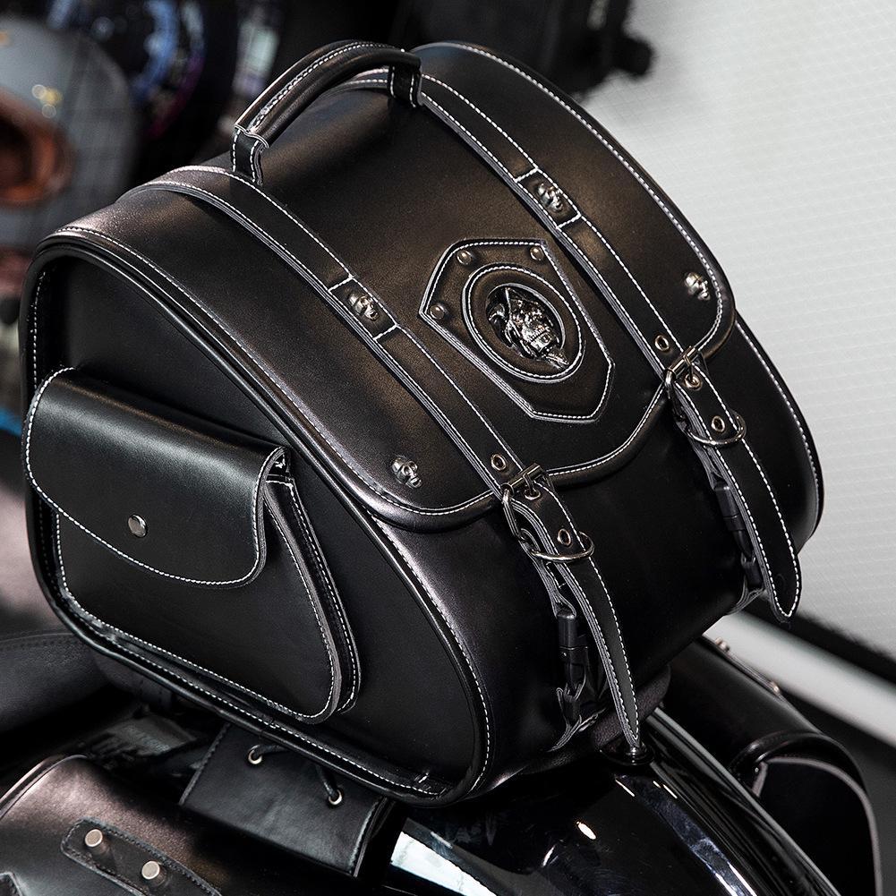 Retro Punk Motorcycle Saddlebag for Harley - Outdoor Riding Gear