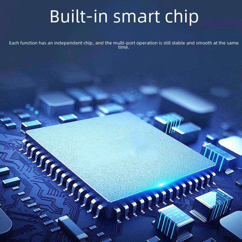 USB 3.0 Multi-Interface Splitter Adapter for Laptops with Type C Port