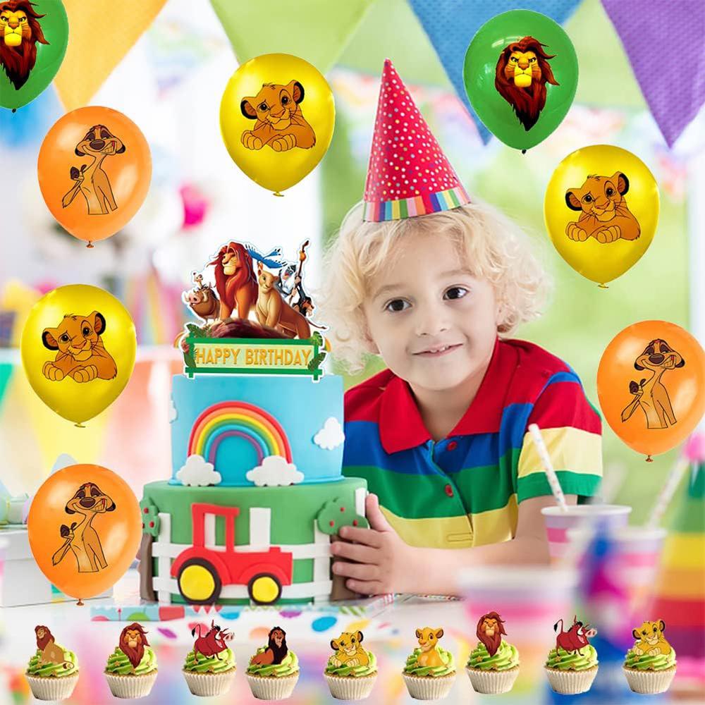 The Lion King Party Decoration Simyron Lion-Themed Party Supplies for Kids