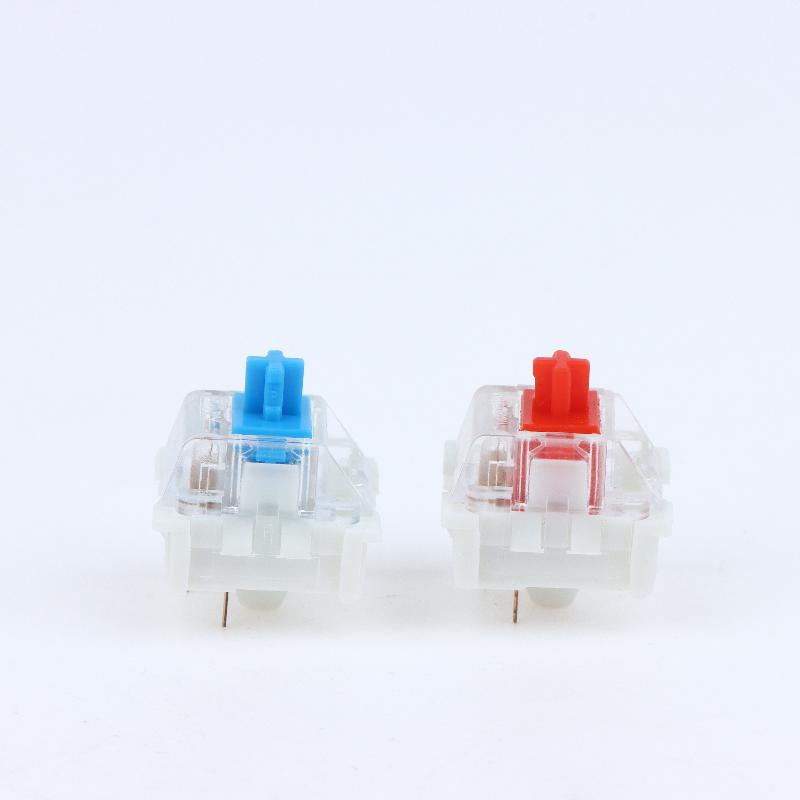 1 Set Klavye Değiştirme Aksesuarları Klavye Anahtarı Klavye Tıklayıcı Tuş Değiştirme 3 Pin Dokunsal Anahtar