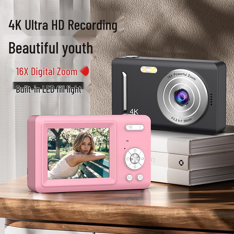 Retro CCD HD Camera for Student Parties & Travel Vlogs