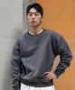 Beokeuldaun 500G Heavy Cotton Simple Oversized Sweatshirt (Charcoal)