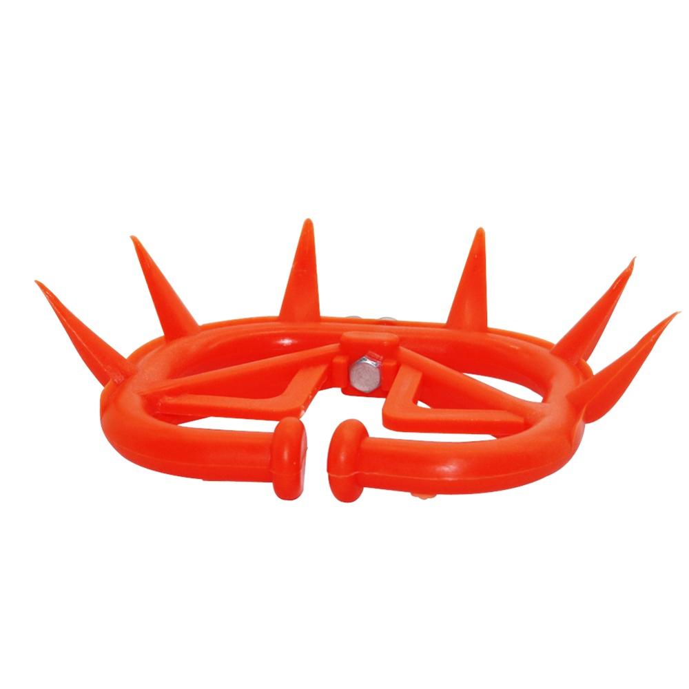 

2Pcs Plastic Durable Cattle Rings Cow Weaner Anti Sucking Milking Stop Kit Calf Weaner Calf Nose Ring Farm Animal Supplies M