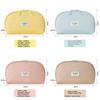 Nylone Travel Lingerie Organizer With Multiple Compartments For Home And Vacation Storage