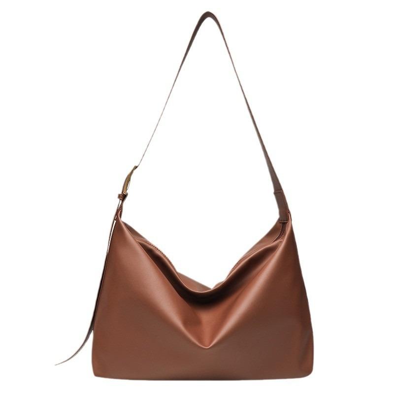 Versatile bag soft collapse simple wind shoulder bag large bag new commuter bag women's large capacity messenger bag