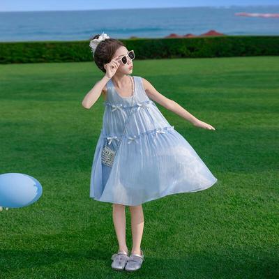 Girls' Princess Sleeveless Dress