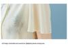 Elegant Summer Chiffon Skirt Set: Short-Sleeve Dress for Mature Women