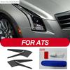 2 Pcs Car Headlight Protective Film Headlamp Transparent Black TPU Sticker For Cadillac CT6 XT4 XT5 XT6 XTS ATS Accessories