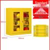 WEZHO Workshop Helmet and Hat Storage Cabinet with Lock