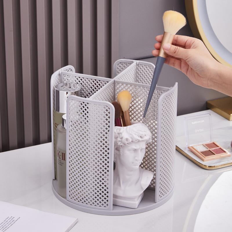 Rotating Multifunctional Kitchen and Cosmetic Organizer Rack