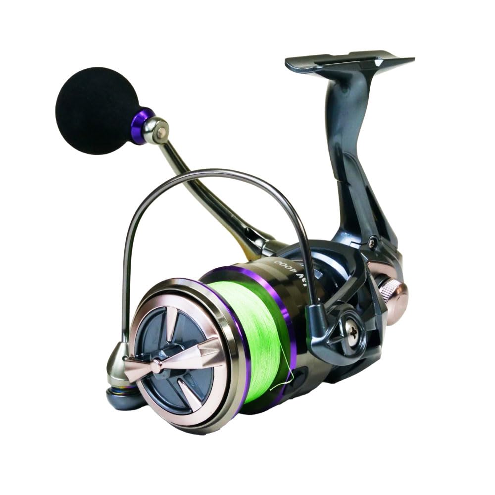 

Orig Fishing Tackle Friday 3 XE4000 Spinning Reel with PE 200m Line, 1.5, (ori-781206)