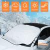 Magnetic Snow Shield Winter Summer Ice Car Windscreen Cover Dust Protector Auto Visor Sun Shade