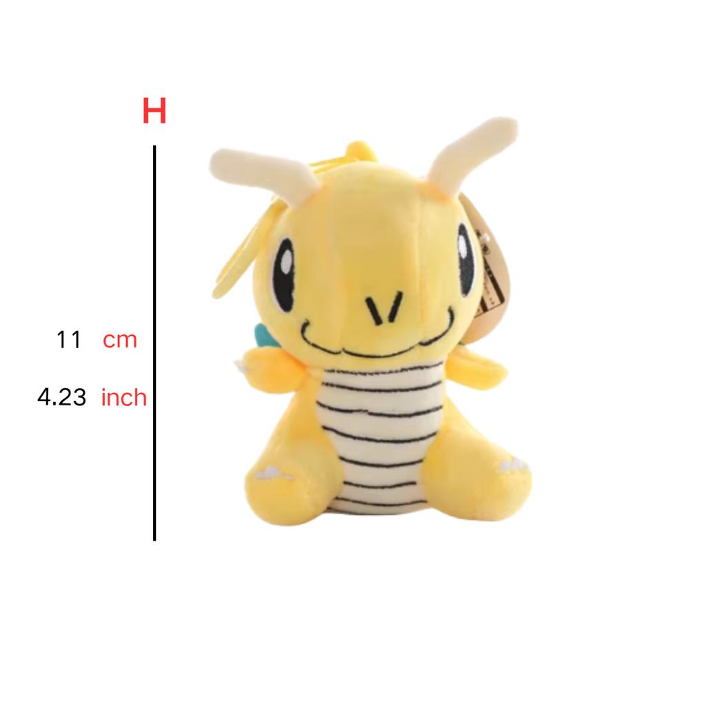 Pokemon Plush Keychain Pendant Poké Ball Gengar Charmander Psyduck Mew Jigglypuff Cartoon Kawaii sale Figure Toy Decor
