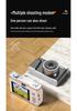 4K HD Retro Dual CCD Digital Camera for Students - Campus Party Photography with Phone Photo Transfer Capability