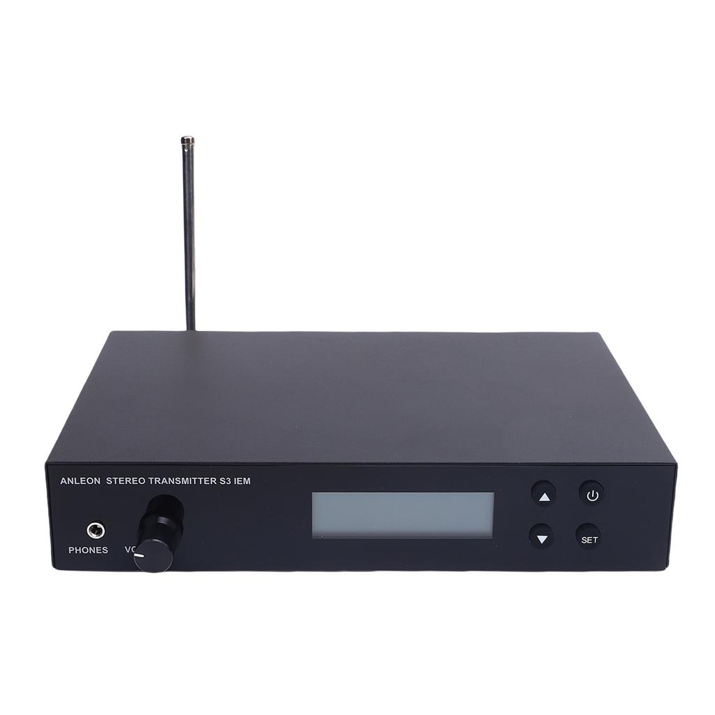 640 676MHz Wireless Ear Monitoring System with Transmitter and Receiver Professional IEM System for Studio Guitar Live