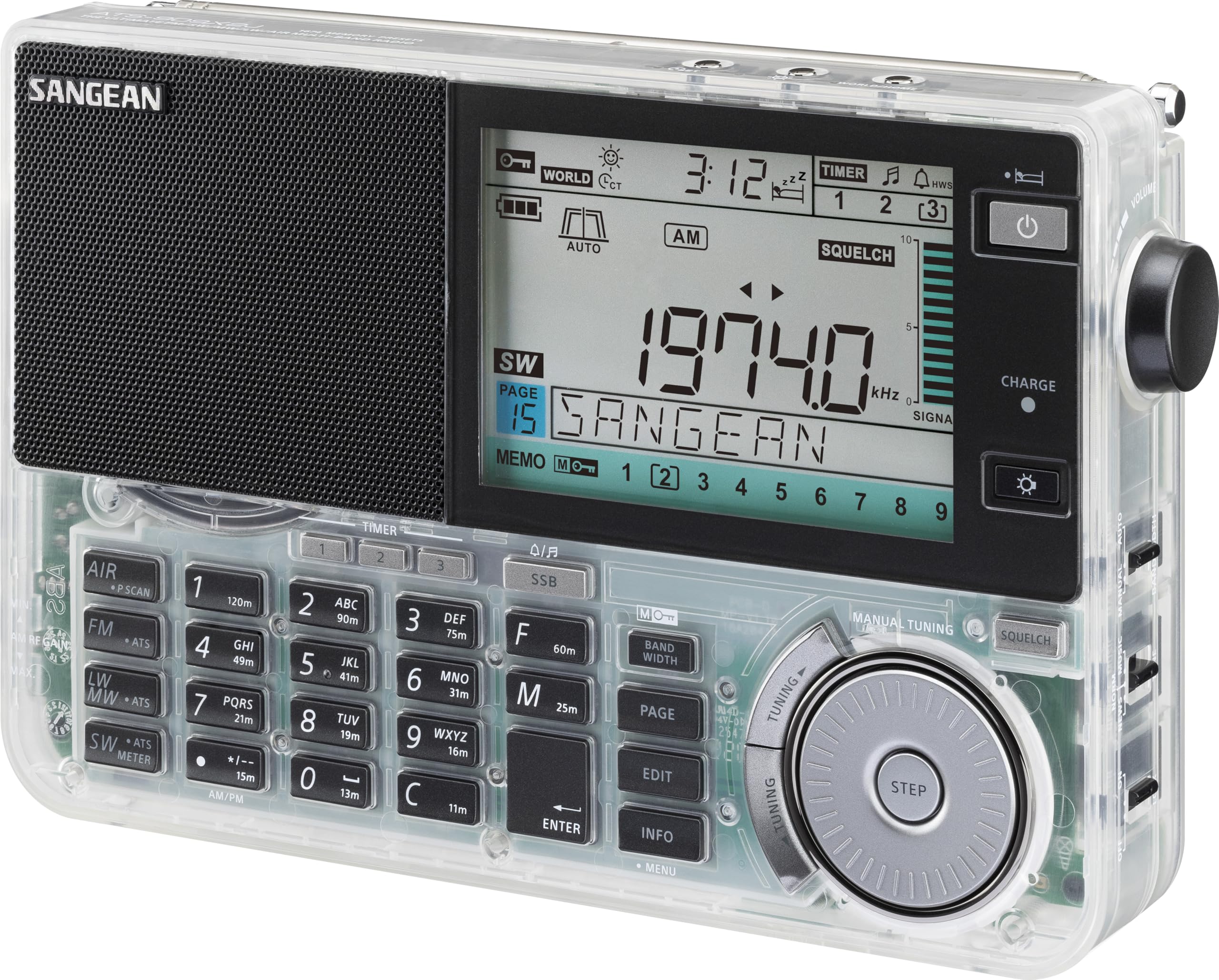 

Sangean multiband radio shortwave [] ATS-909X2J FM/SW/MW/LW/Air clear, радіо,