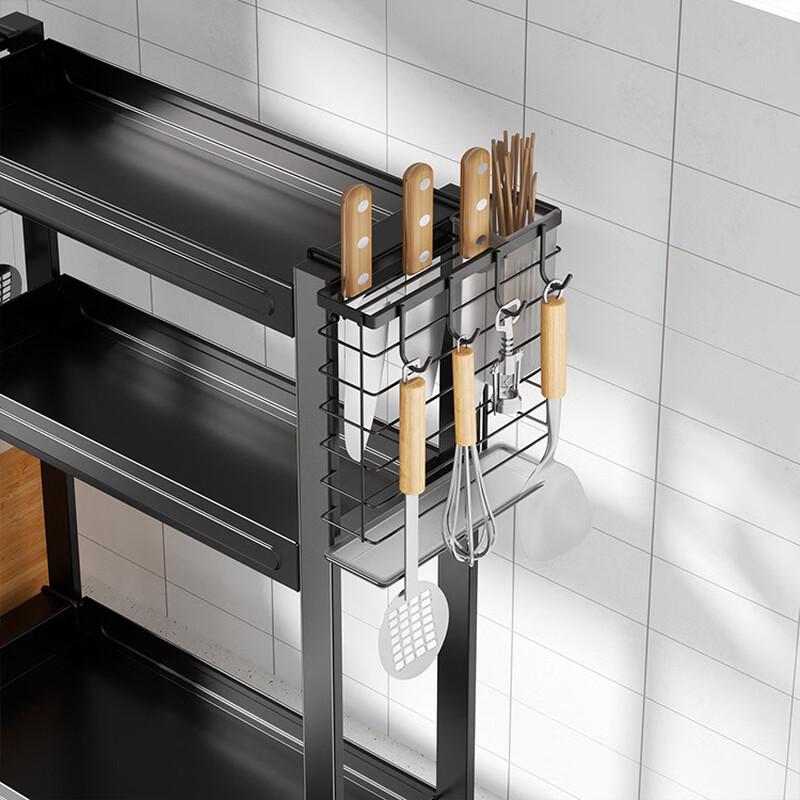 Nordic Carbon Steel 3-Tier Kitchen Spice Rack