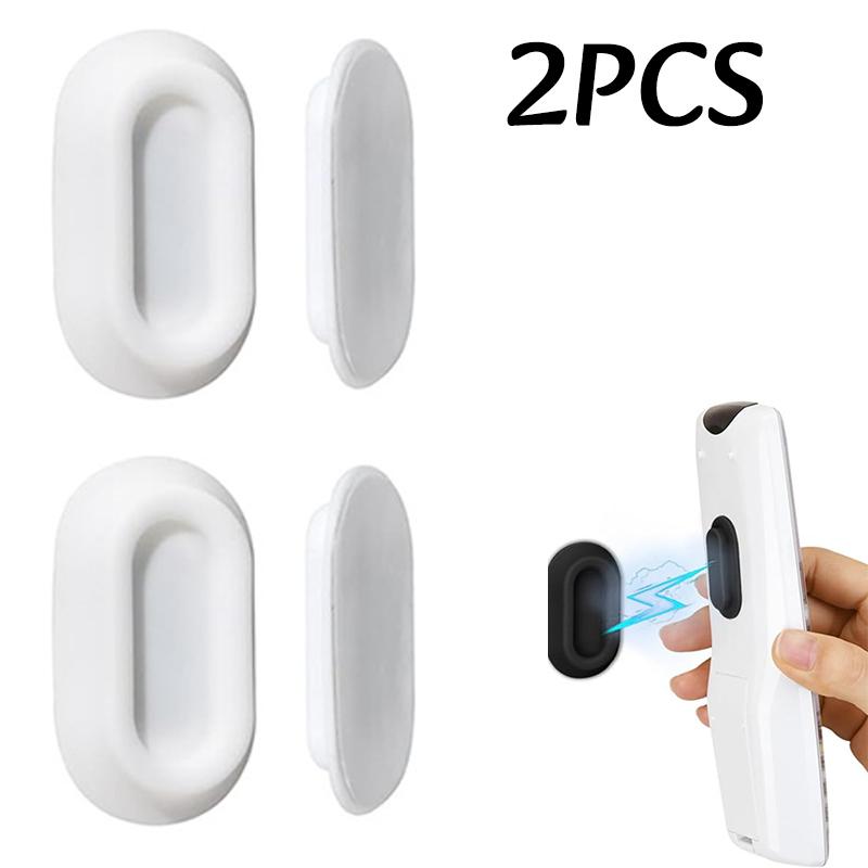 Magnetic Remote Control Holder Wall-mounted Silicone Traceless Remote Control Organizer Self-Adhesive Magnetic Sticker Hook