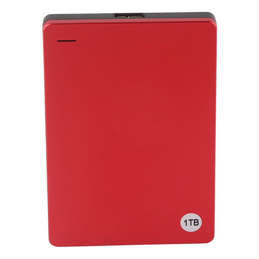 2.5in Red External HDD 6Gbps Transmission Portable External HDD Aluminum Alloy PCB USB3.0 Hard