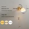Mengpao LED Walnut Wall Lamp