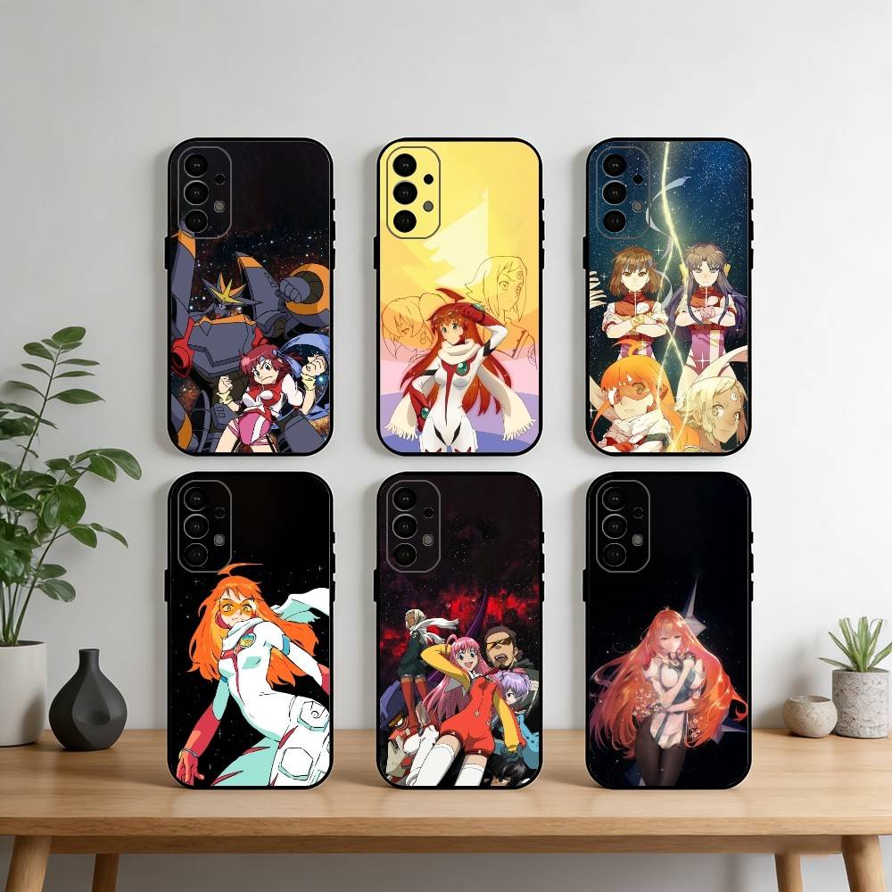 Diebuster Gunbuster Phone Case For Samsung S25,S24,S21,S22,S23,S30,Ultra,S20,Plus,Fe,Note,10,9,5G Black Cover