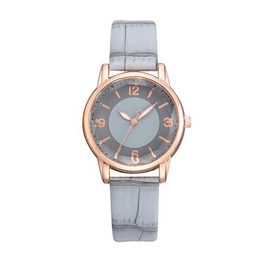 

Women Simple Bracelet Dainty Watch Elegant Analog Quartz Watch Luxury Ladies Adjustable Leather Strap Wristwatch Easy to Read for Daily Commute Exam синий