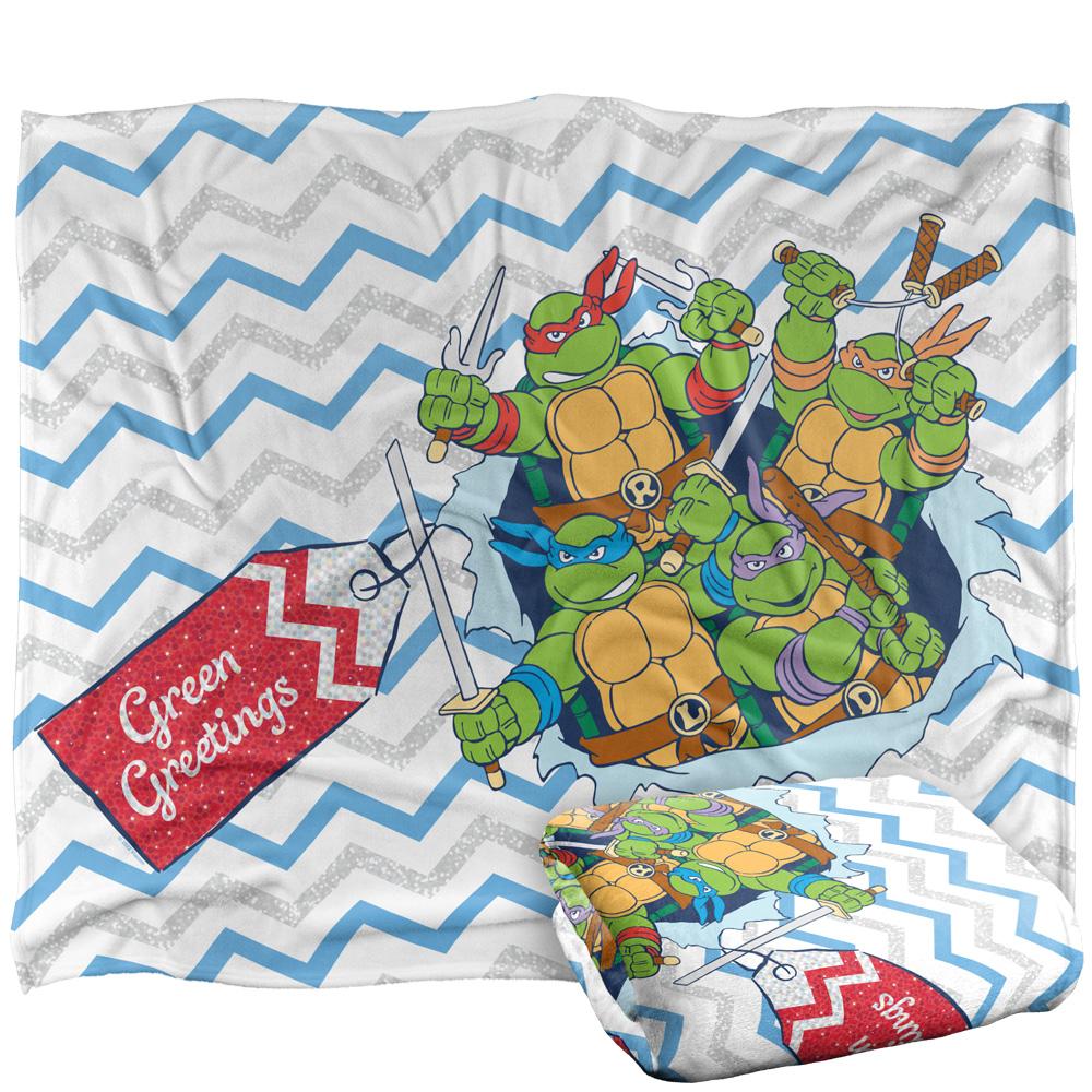 TMNT Package Burst Silky Supersoft Blanket