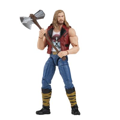 Hasbro Marvel Legends Series Love and Thunder Ravager Thor F1408 Authentic Action Figure with 1 Accessory and Parts Thor 6-inch (15cm) Build-A-Figure