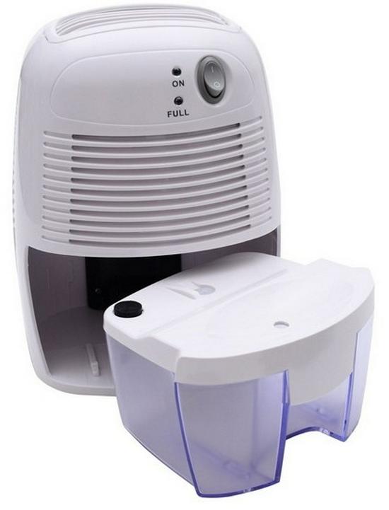 USB Small Dehumidifier for Bedroom - Air Moisture Absorber with Semiconductor Cooling