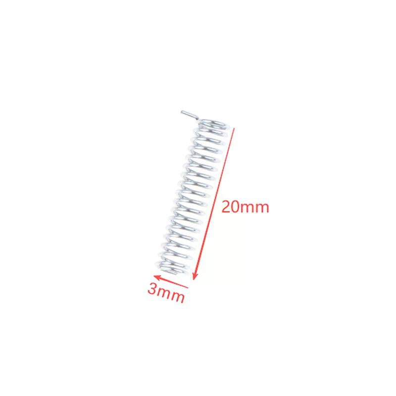 10/100 Pezzi Molle a Spirale ad Alta Tensione per Albero Rotante Chiave Auto Pieghevole – Kit di Strumenti di Riparazione per Chiave a Telecomando Flip