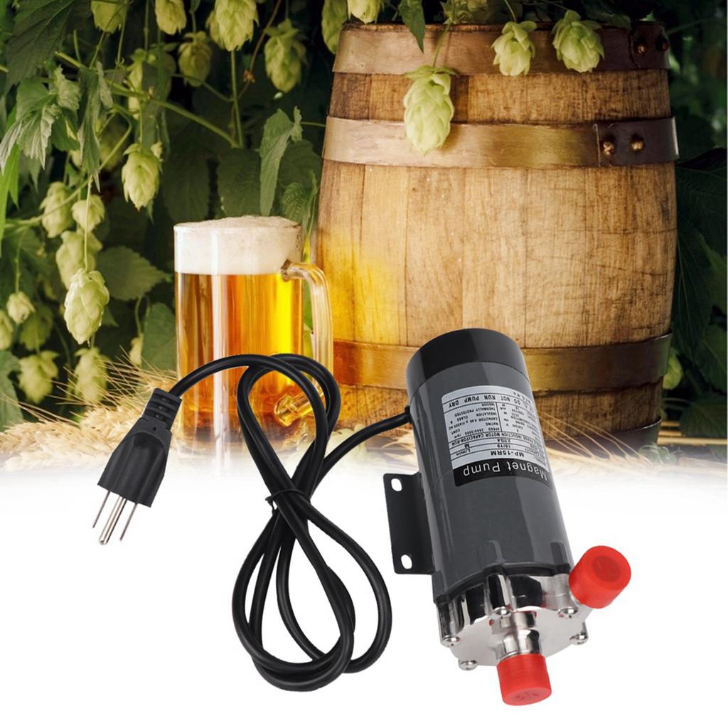 Pompa per birra magnetica in acciaio inossidabile resistente alle alte temperature per la produzione di birra fatta in casa