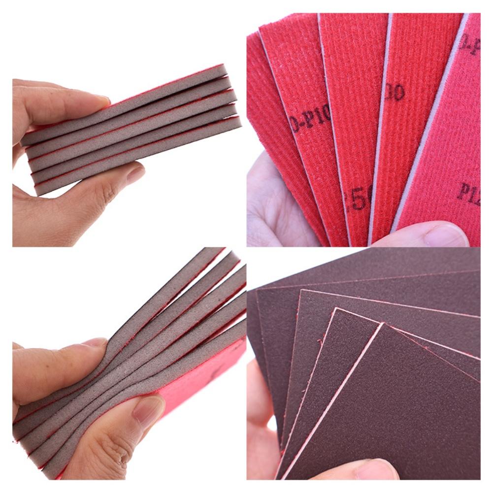 20pcs Sanding Sponge Pad Polished Sponge Sand Block For Wood Plastic Metal Sanding Pad Sandpaper Polishing Abrasive Tools