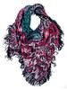 Women' Red Passigatti Scarf