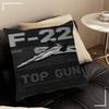 Classic Movie TV Series Top Gun Simple Personalized Picture Text Home Decorative Pillows Household Gifts 45x45cm