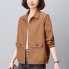 Women's Spring/Autumn Casual Short Jacket 2024 - Korean Style for Middle-Aged Moms