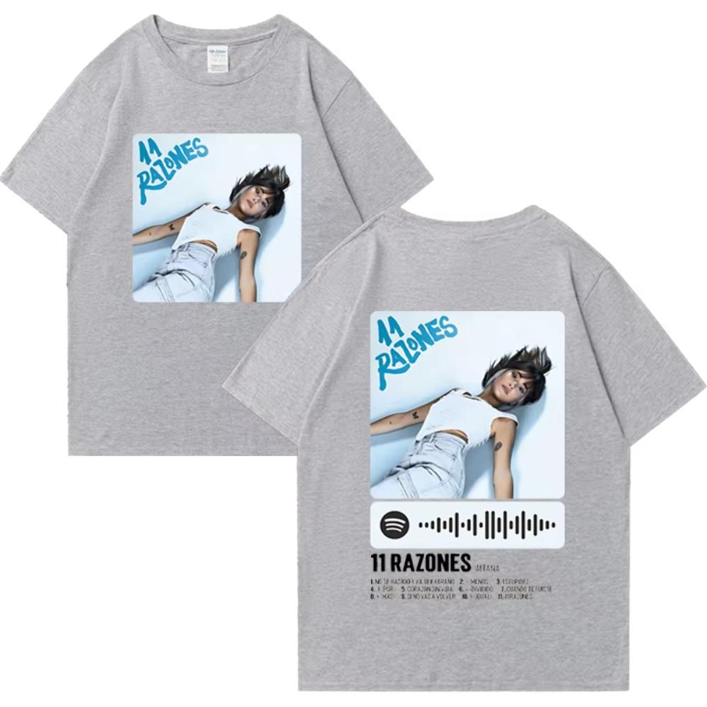 

Singer Aitanas Ocana Graphics TShirts Men Women Short Sleeve Vintage Oversized T Shirt Tops Summer Cotton Fashion Clothing S