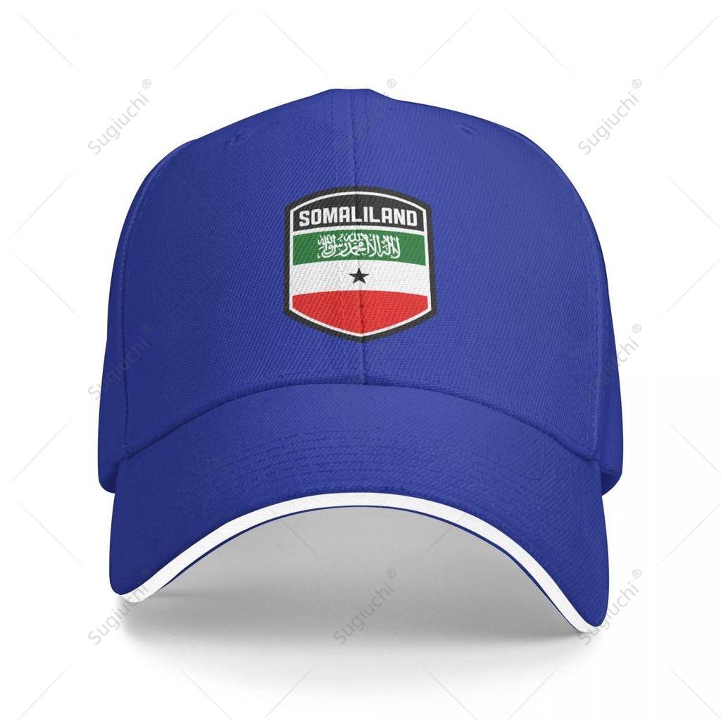 Multifunction Somaliland Flag Shield Sandwich Baseball Cap Unisex Sports Casual Caps Golf Hat Fishing Outdoors