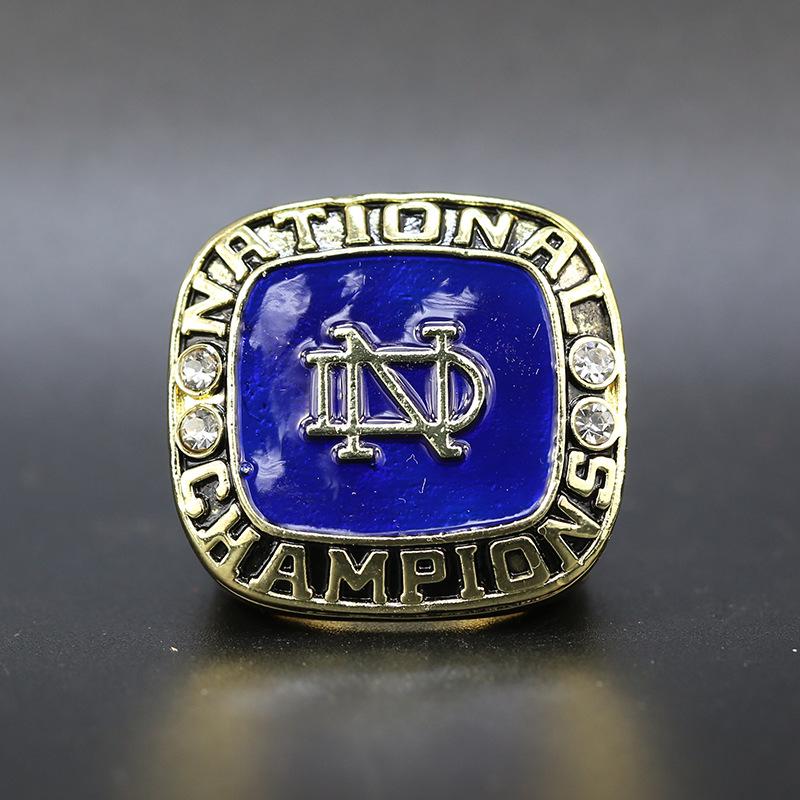Индивидуальное чемпионское кольцо Университета Нотр-Дам 1973 года от NCAA Direct Sales Size 11 жёлтый