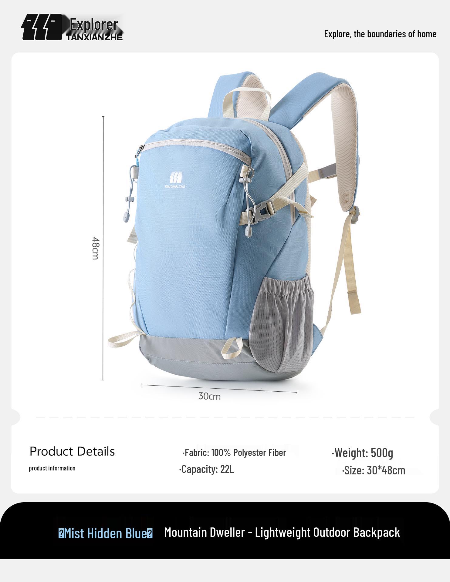 

Women s Explorer Ultralight Mountaineering Backpack - Large Capacity for Hiking and Travel MH12