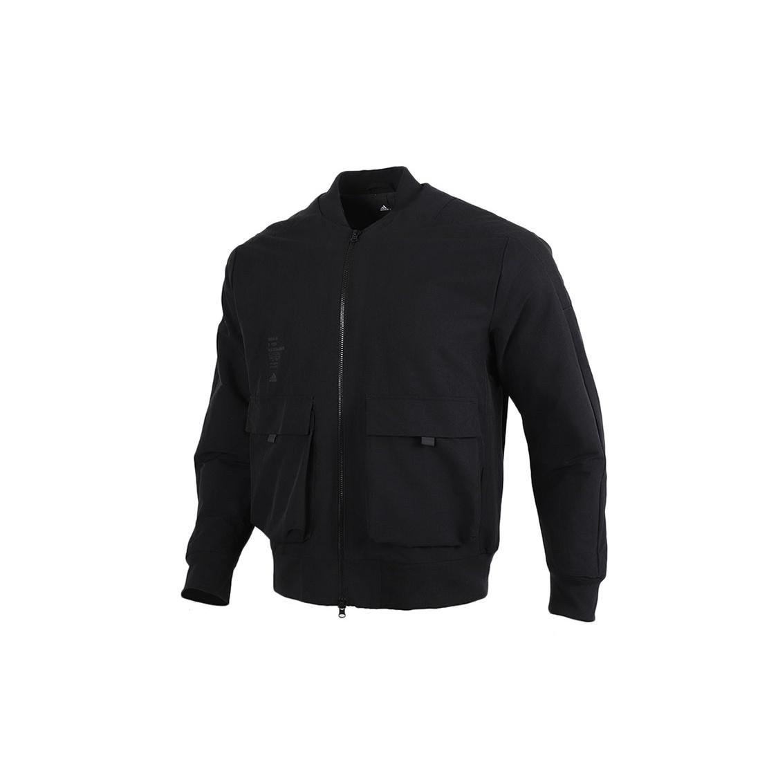 adidas Th Jkt Bomb Fleece Lined Stay Warm Casual Sports Jacket Black Men s GM4403 XS