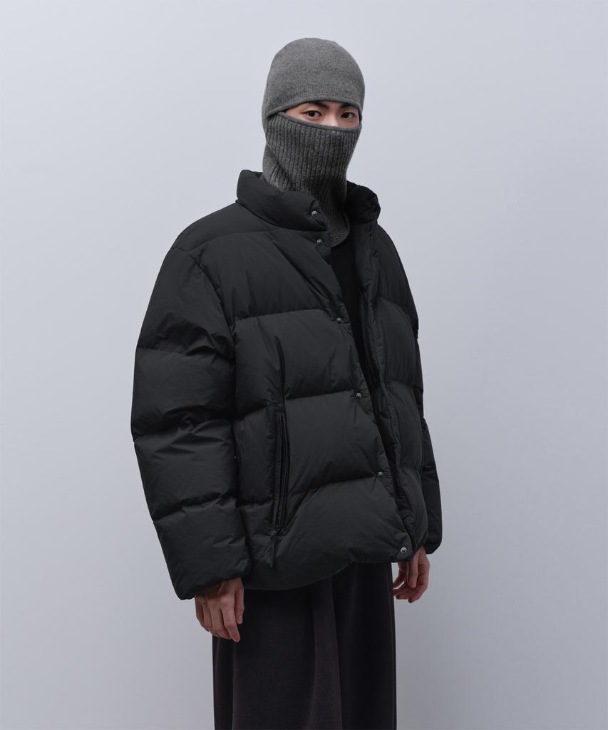 MUSINSA STANDARD Lambswool Knit Ninja Balaclava [Medium Grey]
