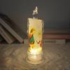 1/4Pcs LED Prayer Flameless Candle Holy Family Jesus Joseph Virgin Mary Battery Operated Devotional Prayer Candle Religious Decoration Christian Gift